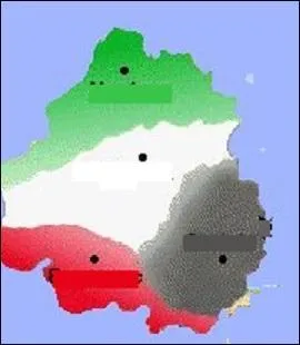 Vert, pourpre, noir, blanc, vous pensez inévitablement -----------.