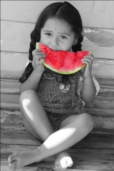 Quel est le poids d'une pastèque ?