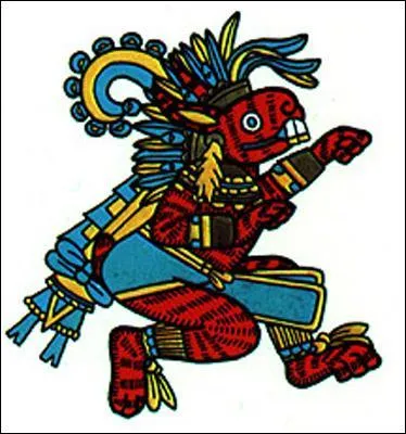 Un Aztèque y voyait un animal facétieux, symbole de fertilité, de qui s'agissait-il ?