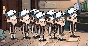 Qu'a Dipper comme signe sur sa casquette ?