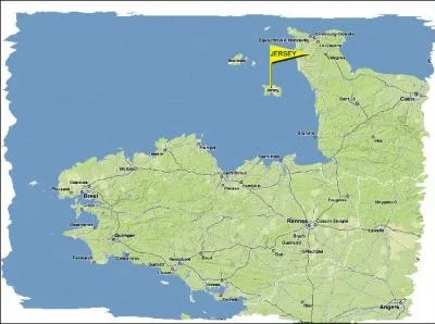 Les îles de Jersey et Guernesey sont situées dans la mer Méditerranée.