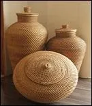 Que conservez-vous dans ces paniers ?