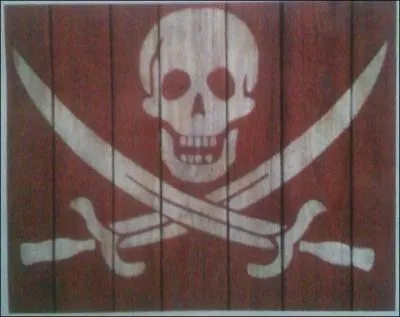 Sur les pavillons de pirates du parc, les manches des sabres ont la forme de bouteilles d'un célèbre soda.