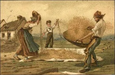 Qu'utilise le personnage,  droite ?