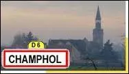 Nous partons à Champhol, village centriste situé dans le département ...