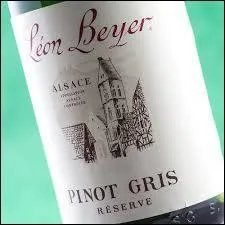 Dans quelle région trouve-t-on le vin blanc appelé le pinot gris ?