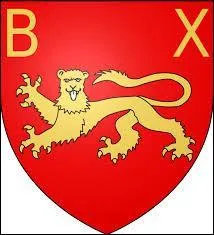 Ce blason appartient à une ville de Basse-Normandie. Elle est connue surtout pour sa tapisserie retraçant la conquête de l'Angleterre par Guillaume le Conquérant. Il s'agit de ...