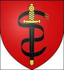 Voici le blason d'une ville Vauclusienne où vous pourrez y déguster de fameux fruits confits. C'est la ville ...