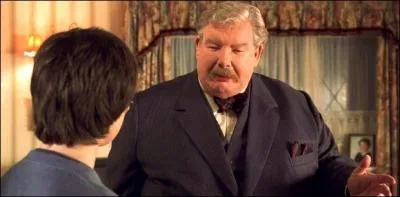 Que Vernon demande-t-il de faire à Harry quand ils reçoivent des invités ?