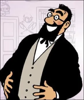 Quel professeur rencontre-t-on dans "les sept boules de cristal" d'Hergé ?