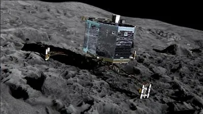 Sachant que Philae pèse 100 kg sur Terre, combien pèse-t-il sur la comète ?