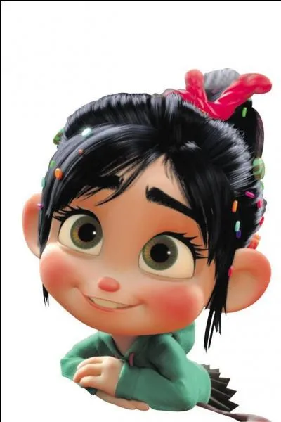 Commence s'appelle la demoiselle surnommée "l'anomalie" dans "Les Mondes de Ralph" ?