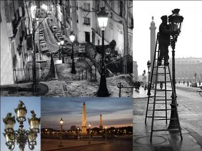 En quelle année, la première tentative d'éclairage des voies de la ville a eu lieu ?