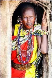 De quel pays est originaire cette femme masai ?