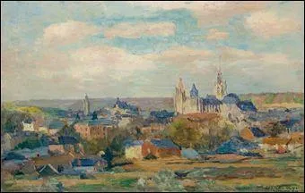 Qui a peint "Vue de village" ?