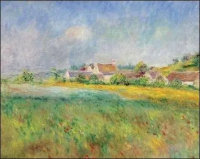 Qui a peint "Le village de Bonnecourt" ?