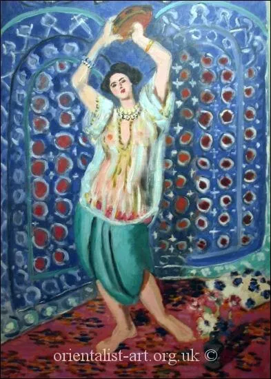 Qui a peint Odalisque au tambourin ?