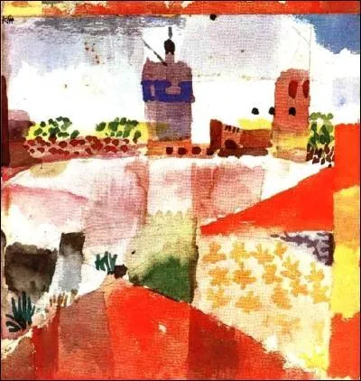 Qui a peint Hammamet et la Mosquée ?