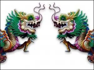 L'un des douze animaux de l'astrologie chinoise est le dragon.
