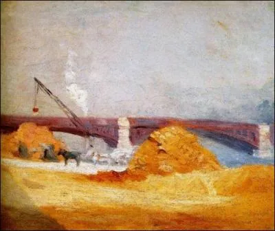 Qui a peint Le pont du Carrousel ?