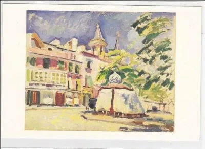 Qui a peint La place au manège ?