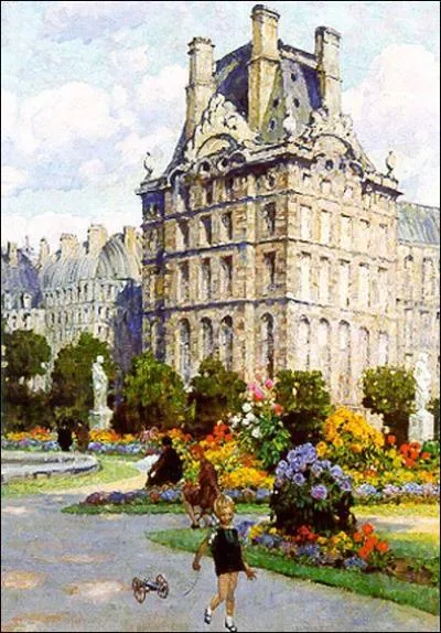 Qui a peint Les Tuileries ?