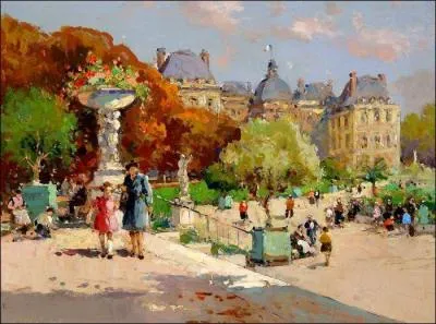 Qui a peint Jardin des Tuileries ?