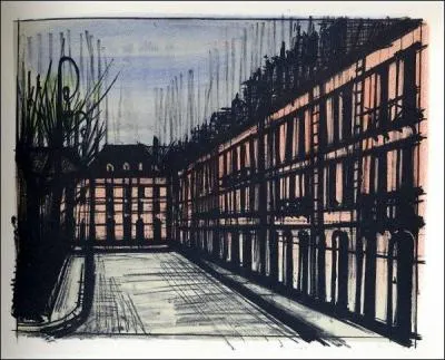 Qui a peint La place des Vosges ?