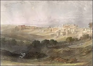 Vers quelle ville d'Israël antique se dirigèrent-ils ?