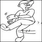 La balle est bien renvoy&eacute;e ! C'est aussi le sens de "reludere". Mais qu'est-ce qu'un enfant de la balle ?