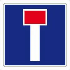 Que signifie ce panneau routier d'indication ?