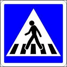 Que signifie ce panneau routier d'indication ?