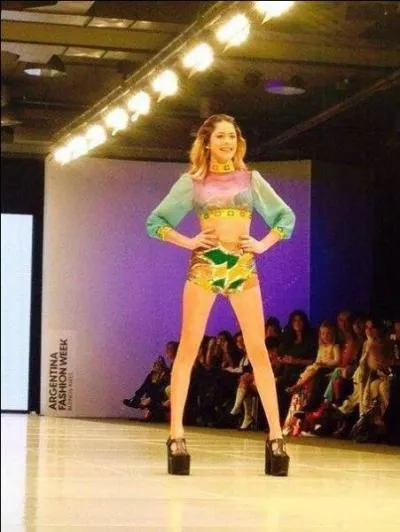 Où se trouvait Violetta sur cette photo ?