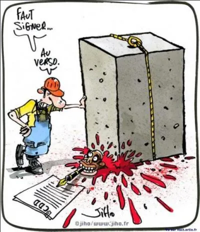 Qui refuse de donner du travail au noir ?