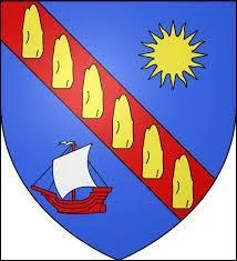 Voici le blason d'une commune bretonne. Connue surtout pour ses alignements mégalithiques, il s'agit de ...