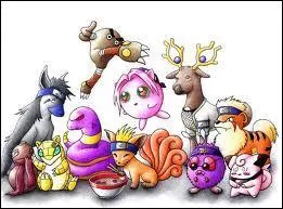 Les Pokémon sont de retour, version "Naruto". Qui est censé représenter Sakura ?