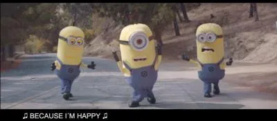 Et pour terminer, je vous mets la meilleure de 2014, le sommet du top avec notre pote Pharell Williams !