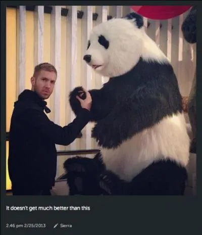 C'est assez gonflé vu qu'on est en janvier mais laissez-vous porter par cette chanson électro de Calvin Harris :