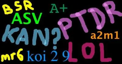 Que veut dire "bsr" en langage SMS ?