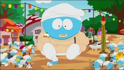 Qui Cartman accuse t-il de vouloir tuer les Schtroumpfs ?