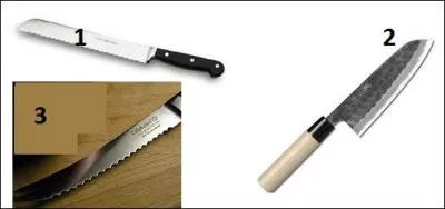 Où se trouve le couteau à légumes japonais ?