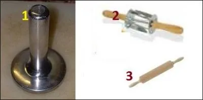 Quel est l'ustensile servant au façonnage des croissants ?