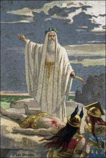 Les Gaulois pratiquaient le sacrifice humain :