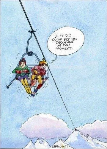 Quelle est la couleur de la piste de ski la plus facile ?