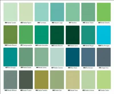 Une seule de ces couleurs est une couleur froide. Laquelle ?