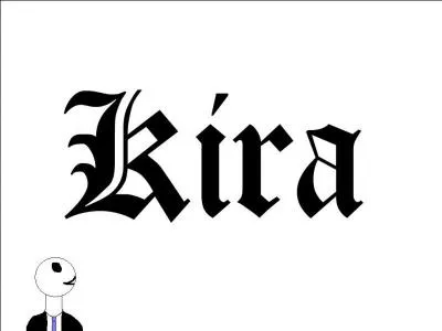 Ce protagoniste a d'ailleurs été surnommé Kira (d'où le nom de l'affaire). Ce surnom vient ...