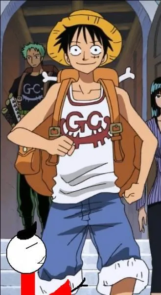 Et voici mon second chef-d'oeuvre. Admirez la finesse de ce motif et l'association parfaite des couleurs. Luffy m'a fait l'honneur de porter cette tenue à...