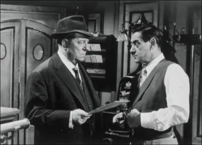 Quel est ce film de Gilles Grangier réalisé en 1963 dans lequel Gabin joue aux côtés de Michel Constantin ?