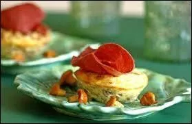 Quels champignons ont contribué à faire ce flan ?