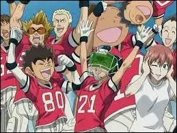 Je vous propose 'Eyeshield 21'. Hélas, qui ne fait pas son apparition ?
